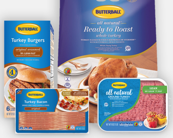 Selection of Butterball Products