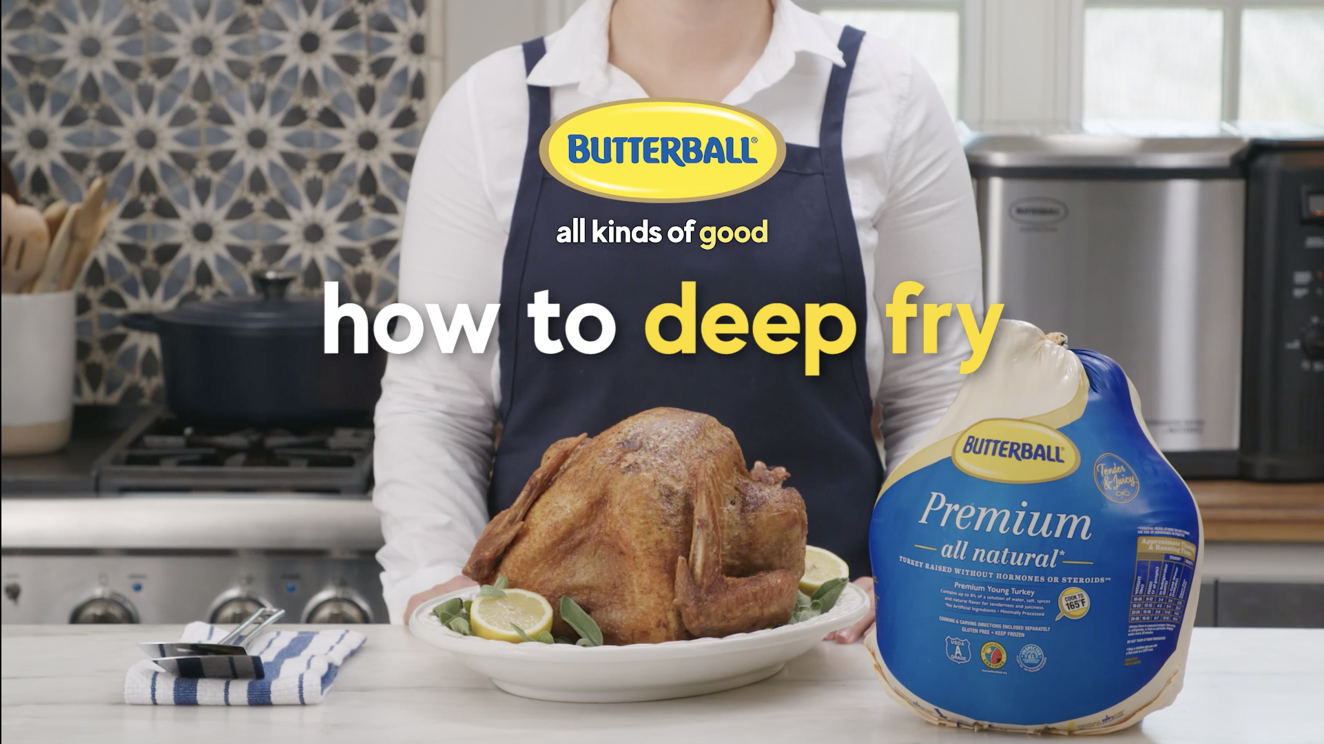 Butterball How to deep fry video thumbnail