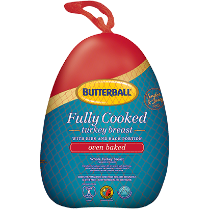 Fully Cooked Oven Baked Turkey Breast | Butterball