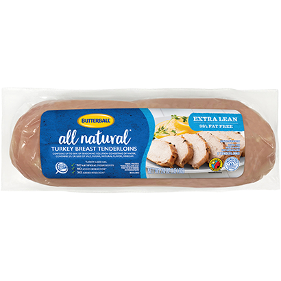 All Natural* Turkey Tenderloins Package