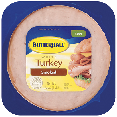 Family Sized White Smoked Turkey Package