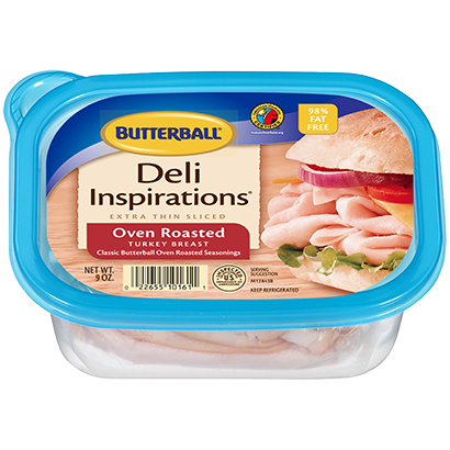 Deli Inspirations™ Oven Roasted Turkey Breast - Extra Thin Sliced Package