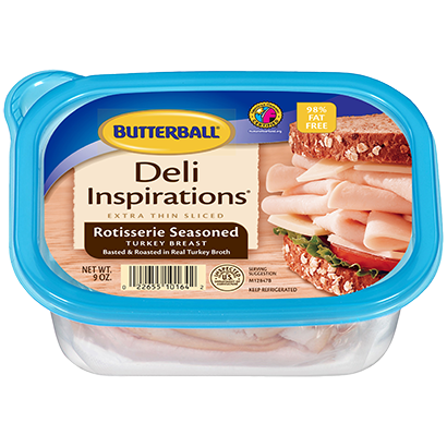 Deli Inspirations™ Rotisserie Seasoned Turkey Breast Package