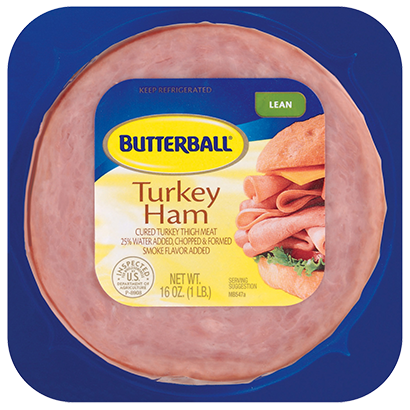 Family Size Turkey Ham Package