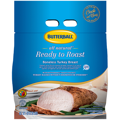 Ready to Roast Classic Boneless Turkey Breast Package